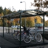 Bicycle Bollard Nynäs in cycle shelter City 90 Plaza Single
